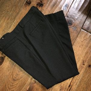 Polka dot ankle cut pants